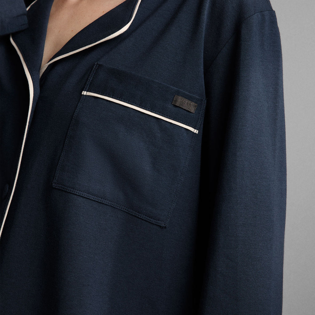 Slumberknit™ Essential Button Down Pant Set - Paranoid Ranch