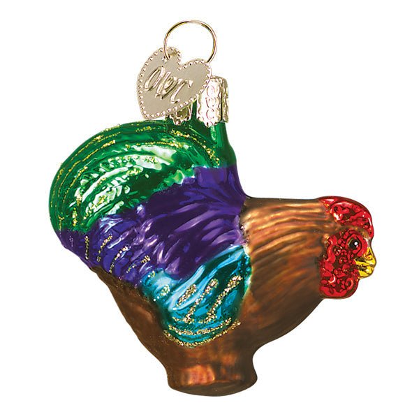 Small Rooster Ornament - Paranoid Ranch