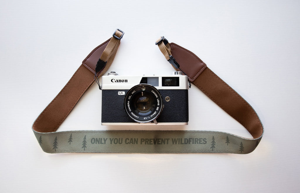 Smokey Bear Camera Strap - Paranoid Ranch
