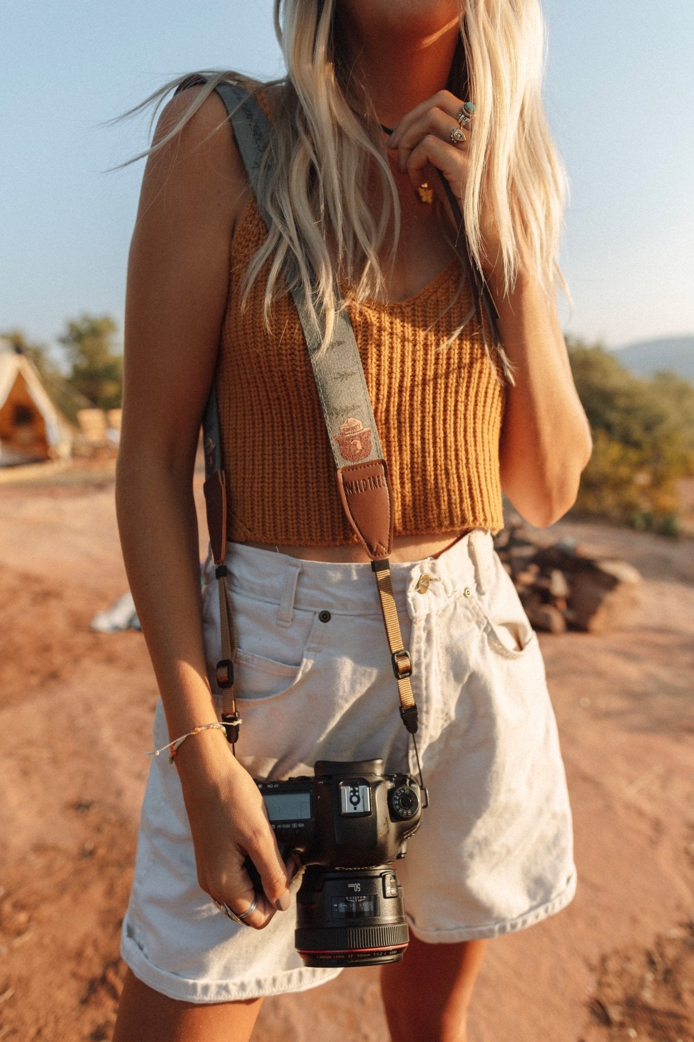 Smokey Bear Camera Strap - Paranoid Ranch