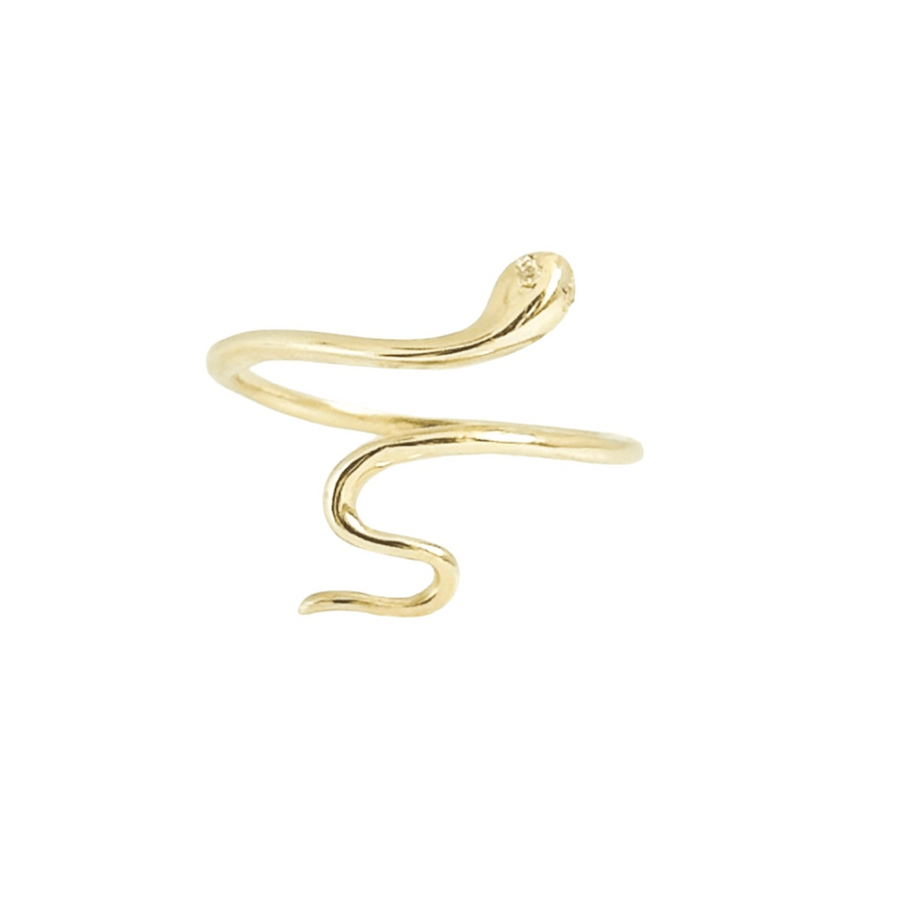 snake ring - gold - Paranoid Ranch