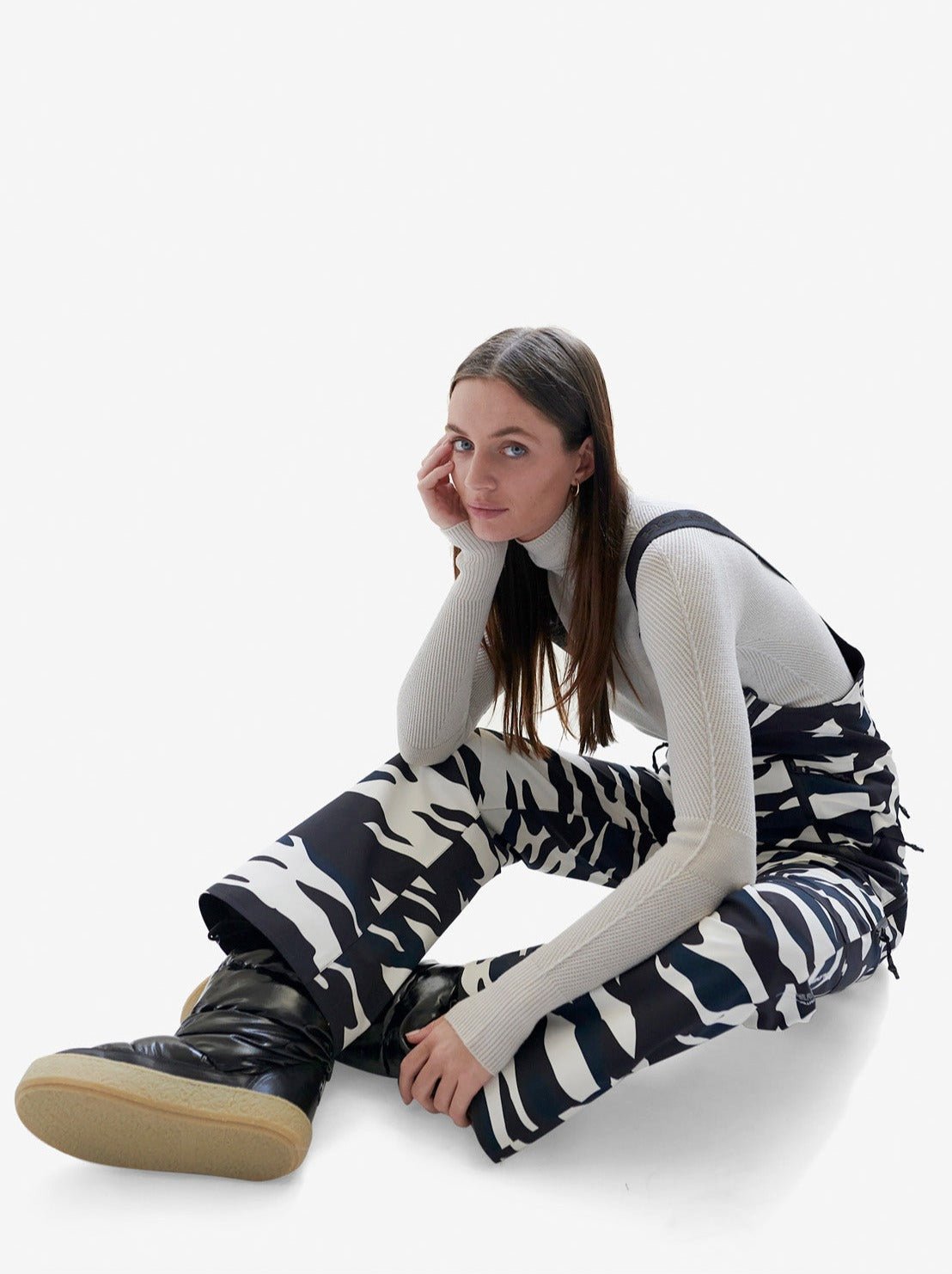 SNOW BIB - Zebra - Paranoid Ranch