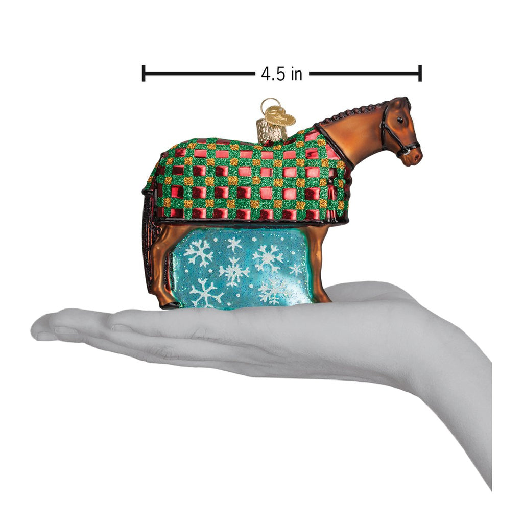 Snowflake Horse Ornament - Paranoid Ranch