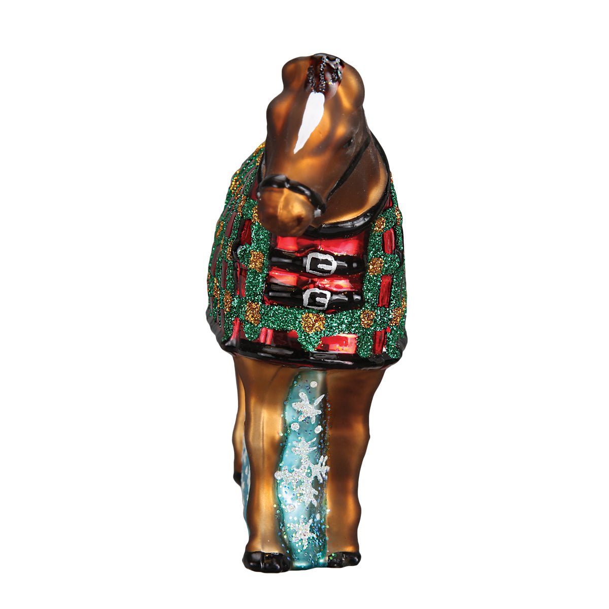 Snowflake Horse Ornament - Paranoid Ranch