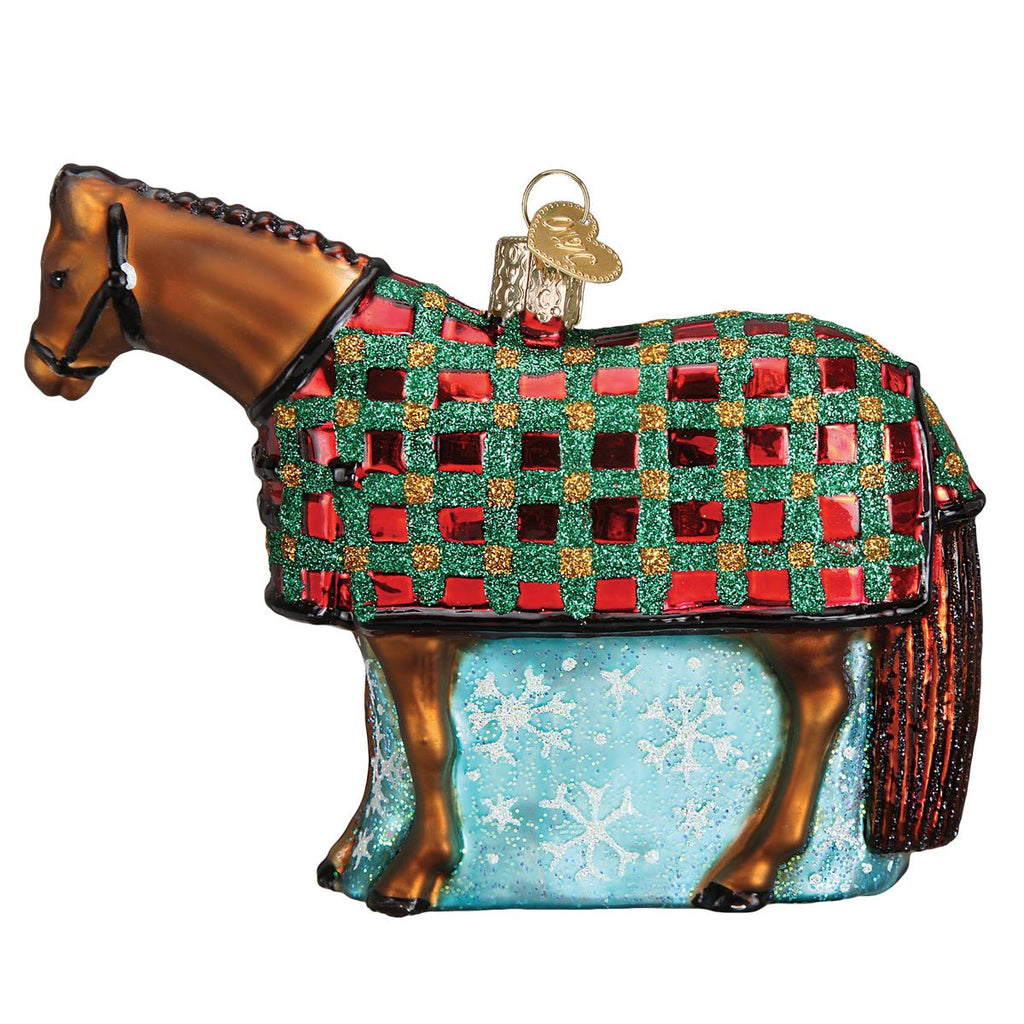 Snowflake Horse Ornament - Paranoid Ranch