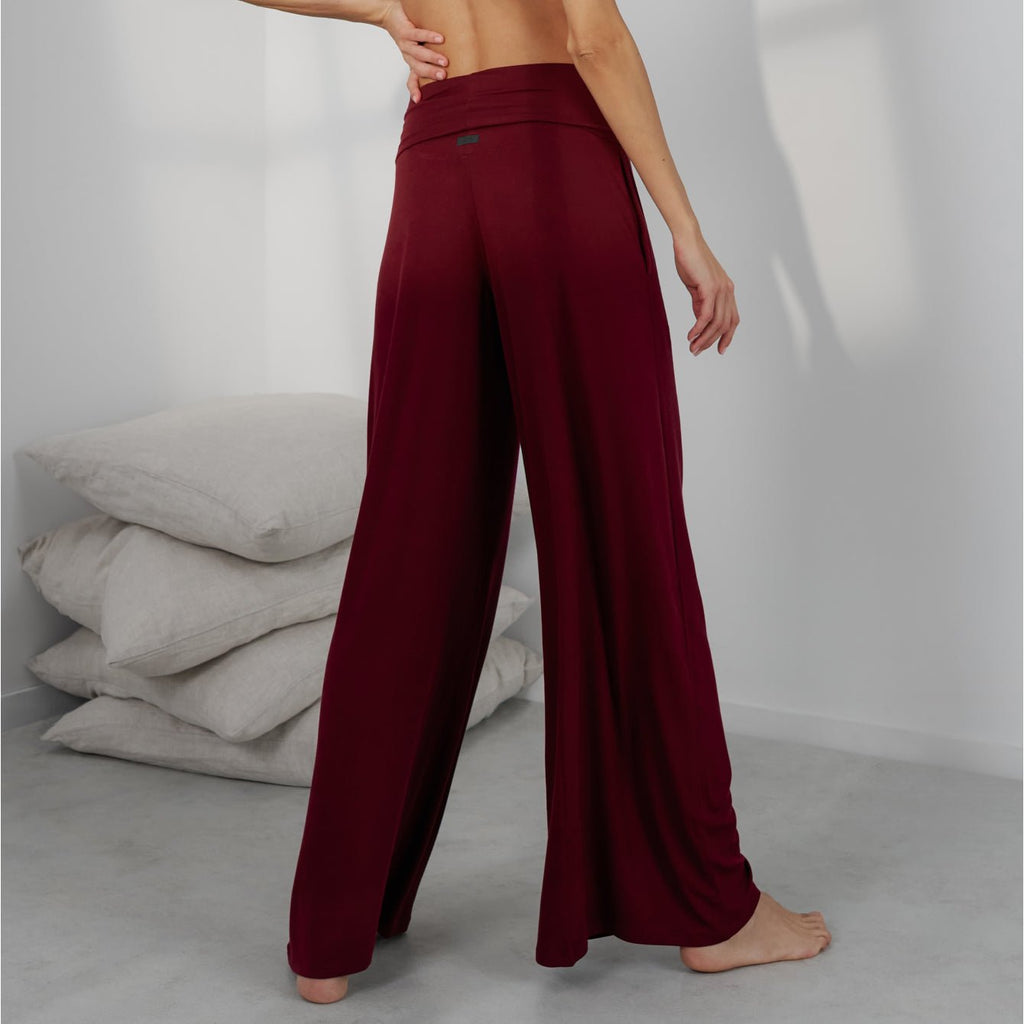 Soft Modal Rib Foldover Pant - Paranoid Ranch