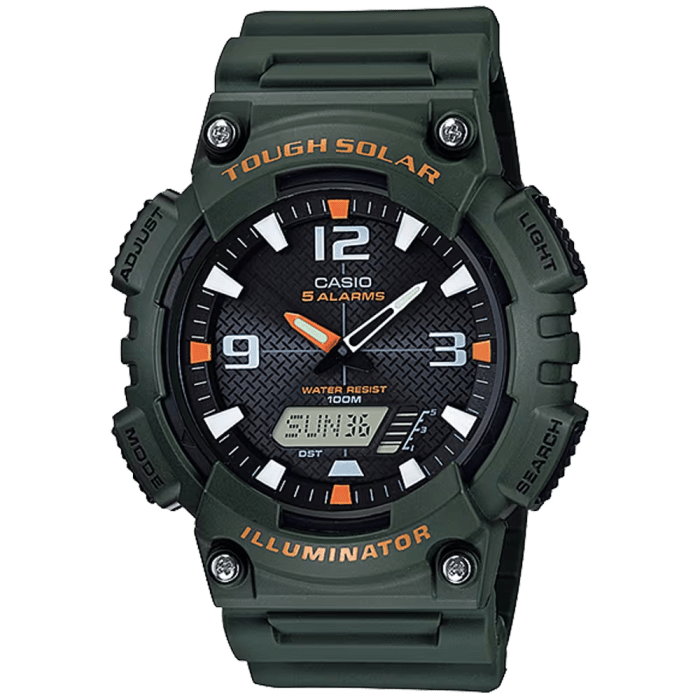 Solar Powered Analog - Digital Watch - Paranoid Ranch