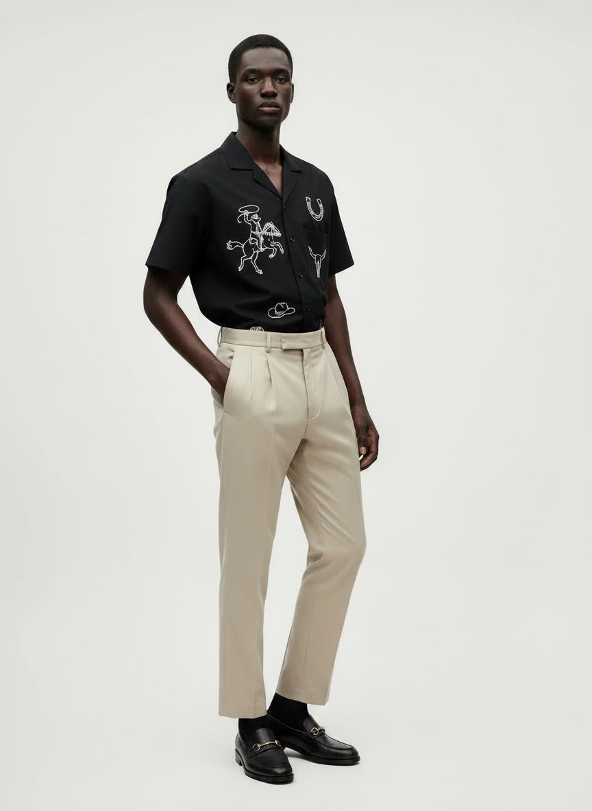 Somewhere Out West Camp Shirt - Paranoid Ranch