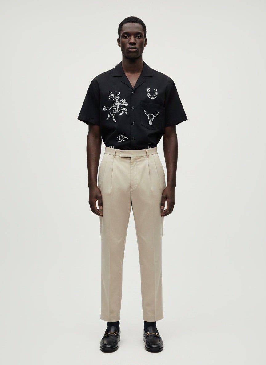 Somewhere Out West Camp Shirt - Paranoid Ranch