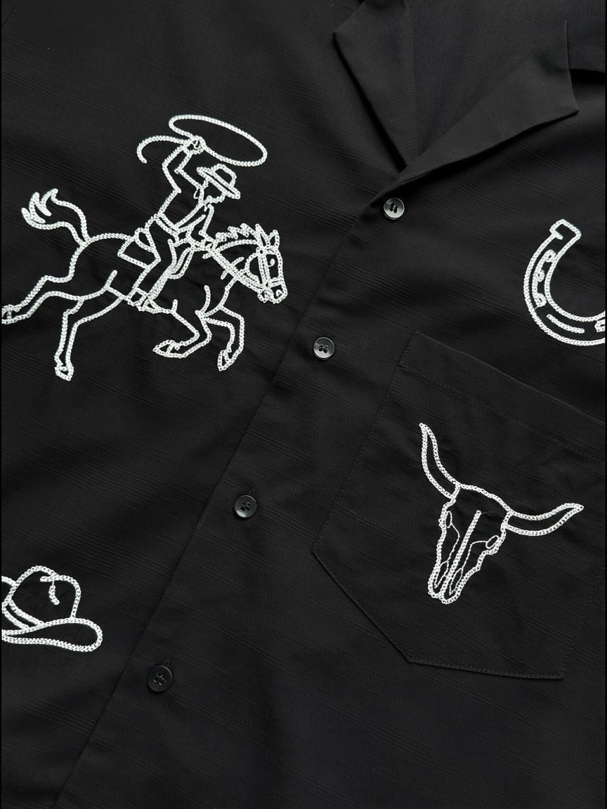 Somewhere Out West Camp Shirt - Paranoid Ranch