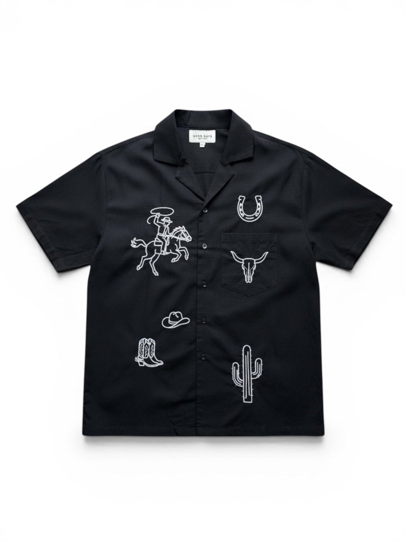 Somewhere Out West Camp Shirt - Paranoid Ranch