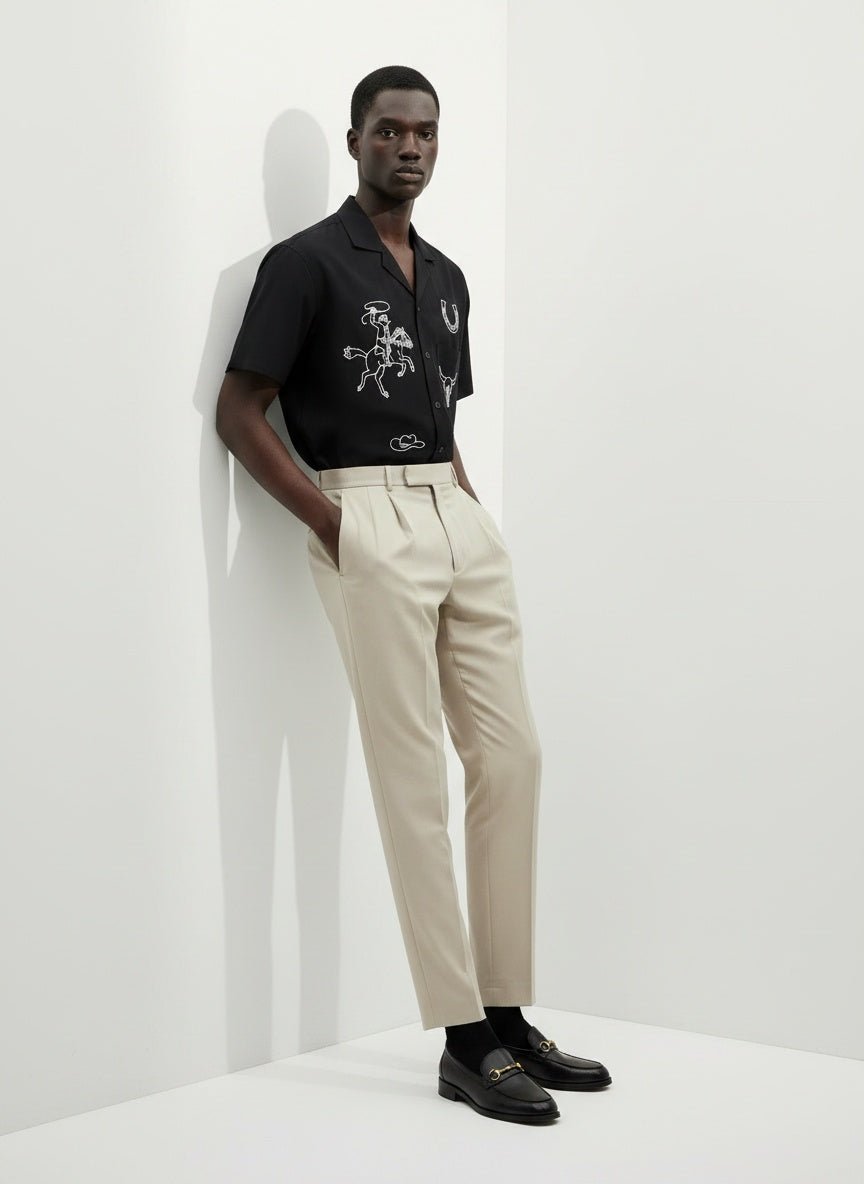 Somewhere Out West Camp Shirt - Paranoid Ranch