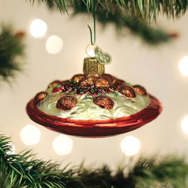 Spaghetti And Meatballs Ornament - Paranoid Ranch