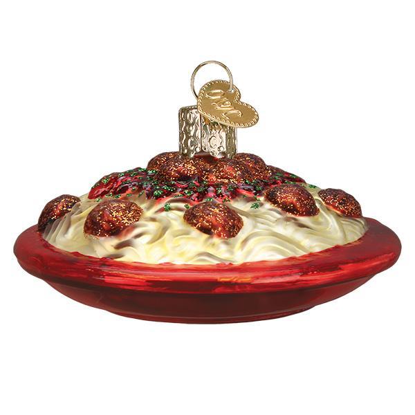 Spaghetti And Meatballs Ornament - Paranoid Ranch