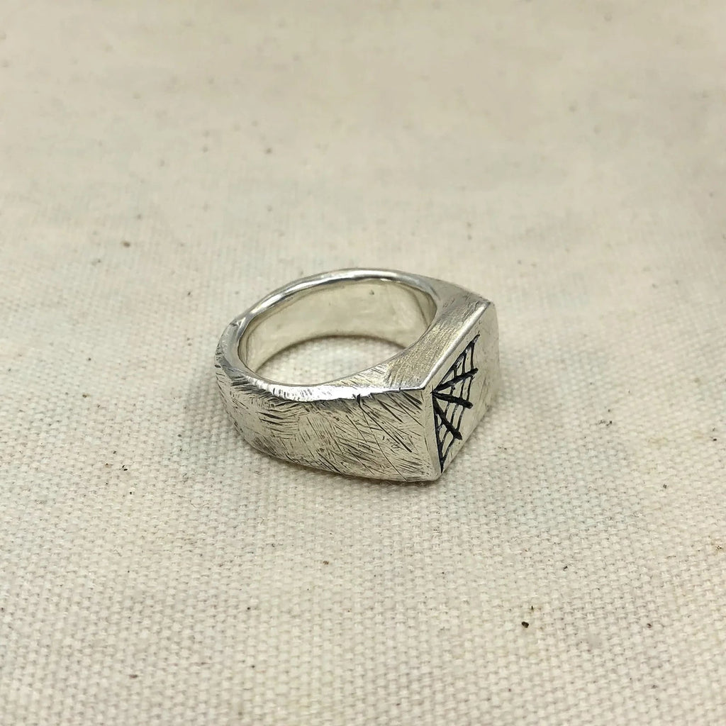 Spider Signet Ring - Paranoid Ranch