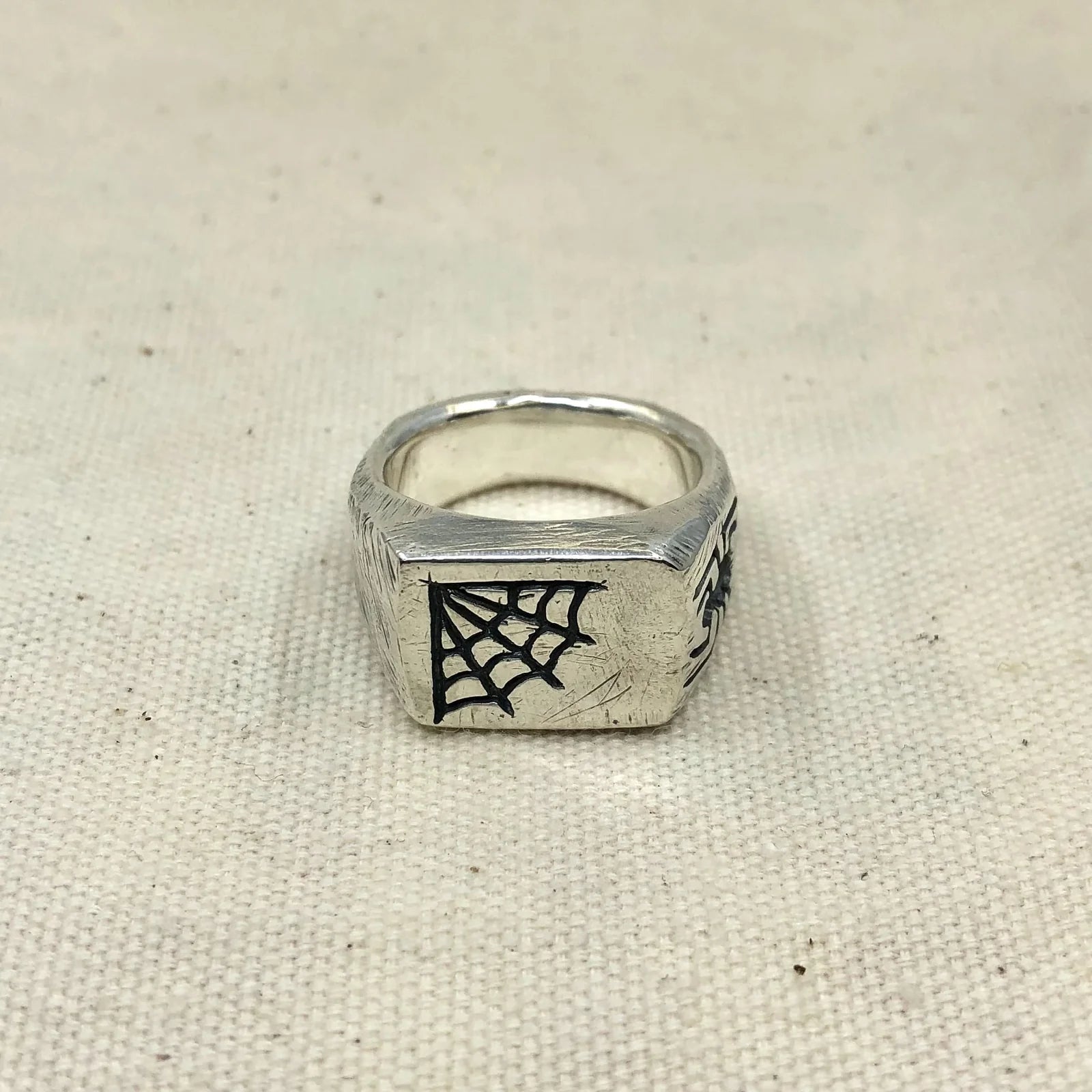 Spider Signet Ring - Paranoid Ranch