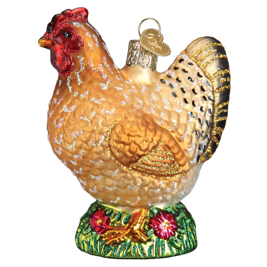 Spring Chicken Christmas Ornament - Paranoid Ranch