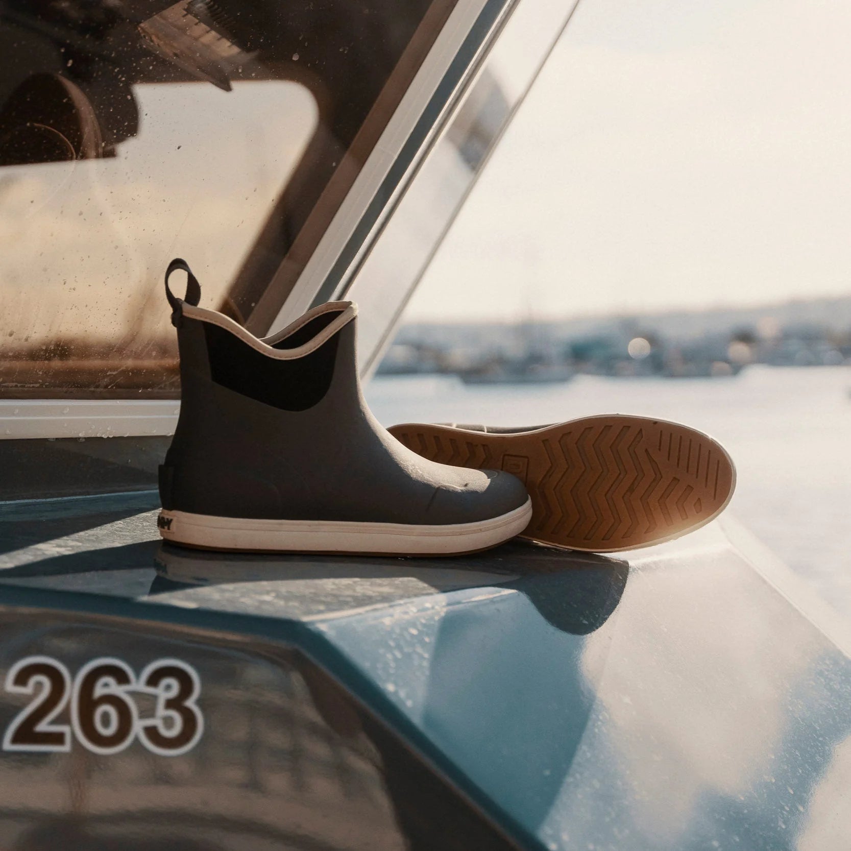Starboard 6" Deck Boot - Coastal Grey - Paranoid Ranch