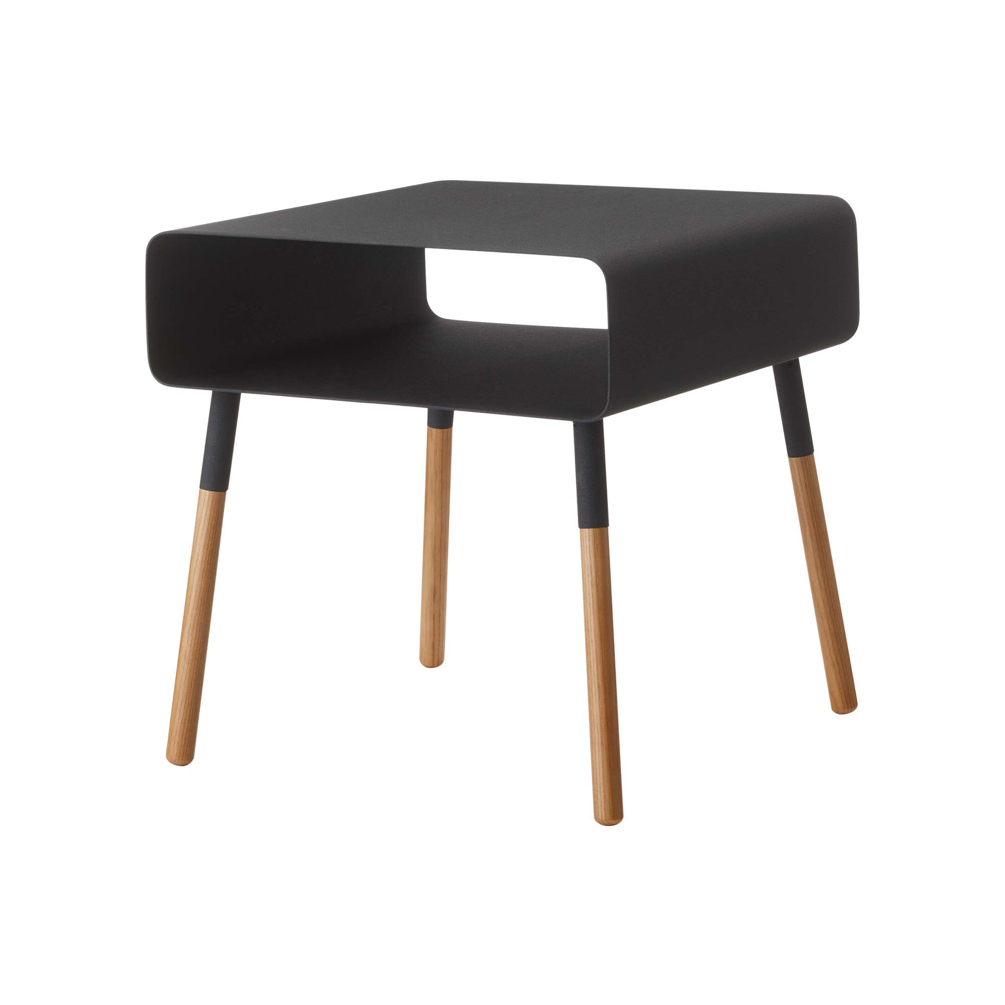 Storage Table - Short (14" H) - Steel + Wood - Paranoid Ranch