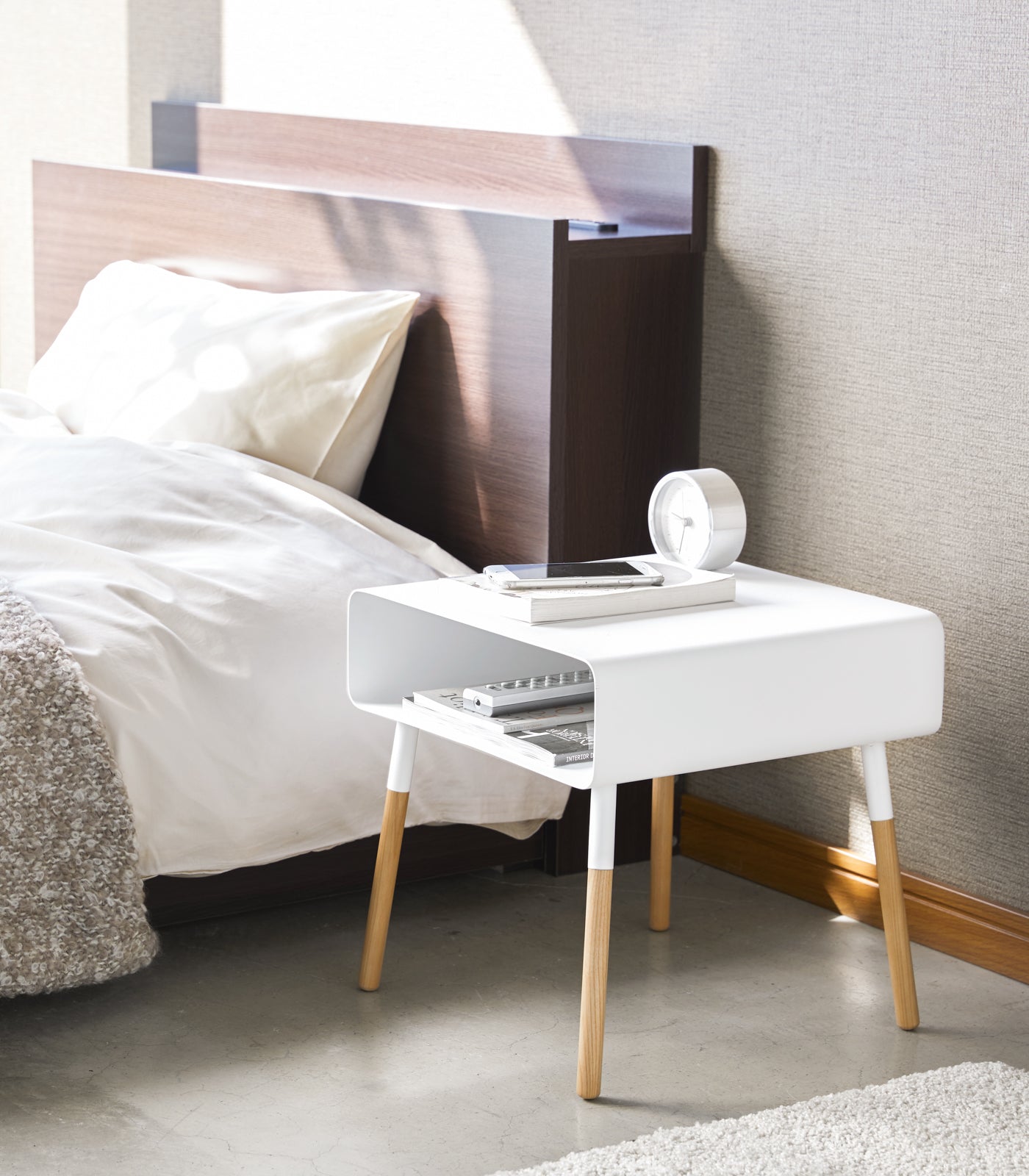 Storage Table - Short (14" H) - Steel + Wood - Paranoid Ranch