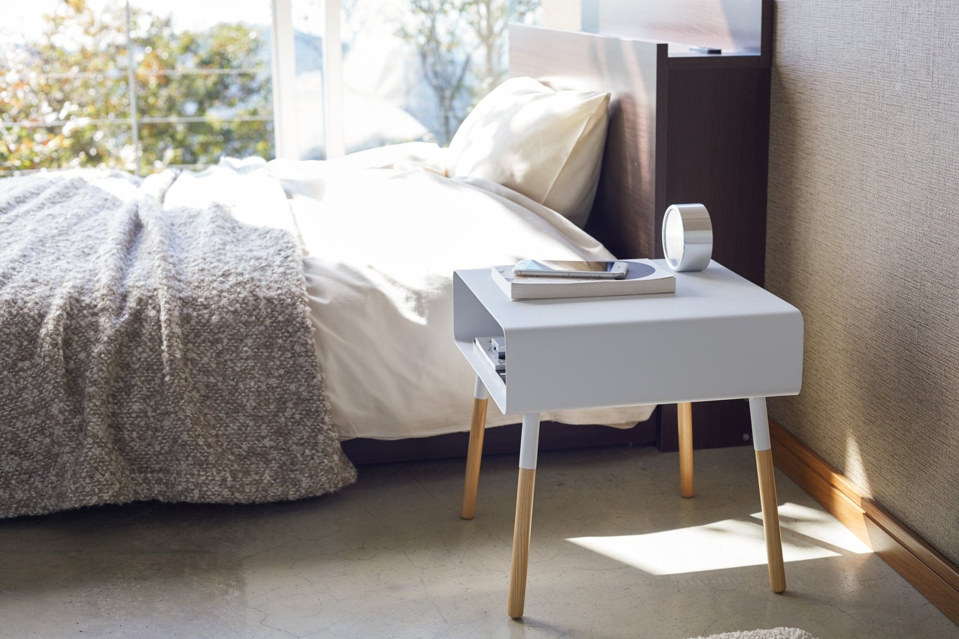 Storage Table - Short (14" H) - Steel + Wood - Paranoid Ranch