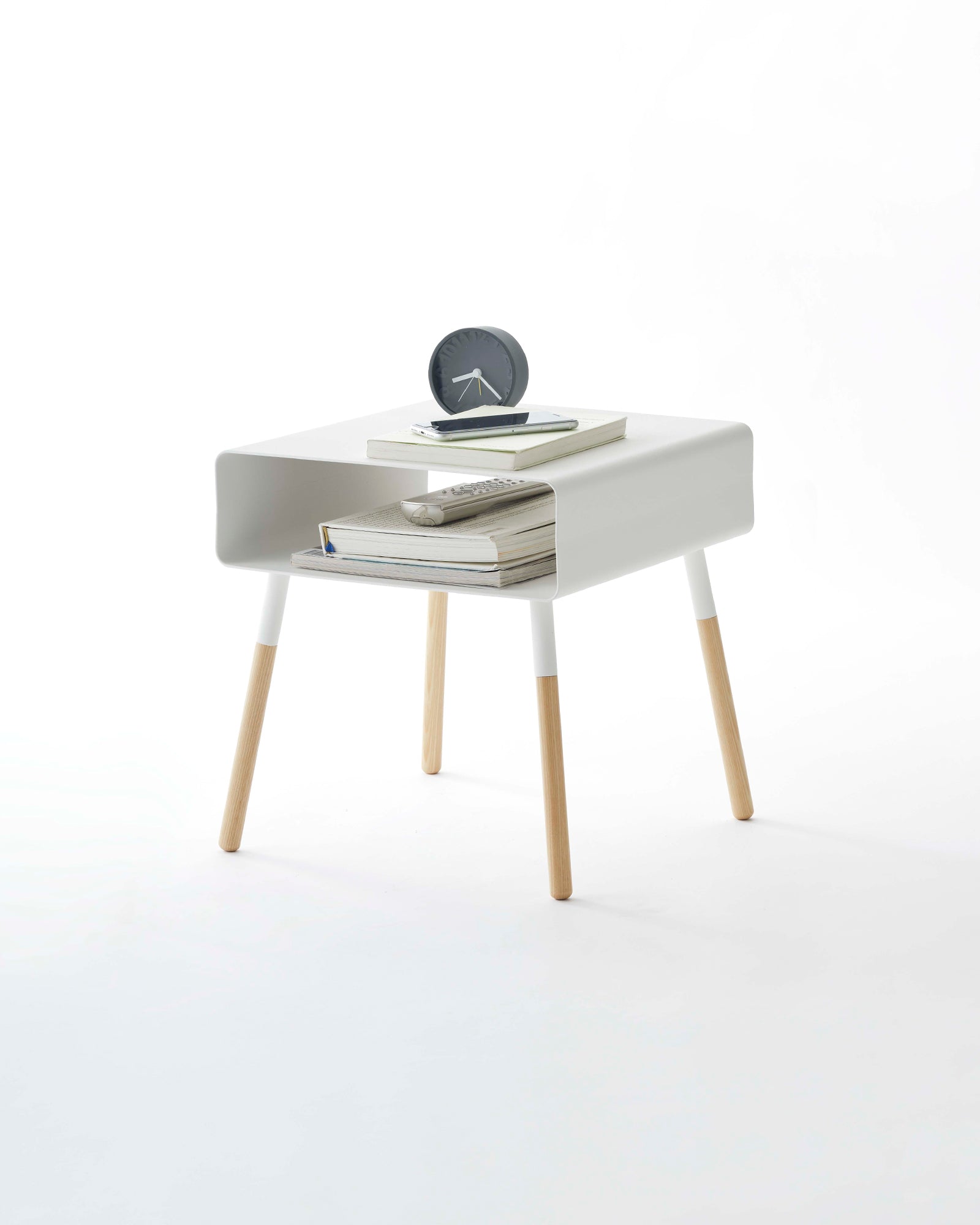 Storage Table - Short (14" H) - Steel + Wood - Paranoid Ranch