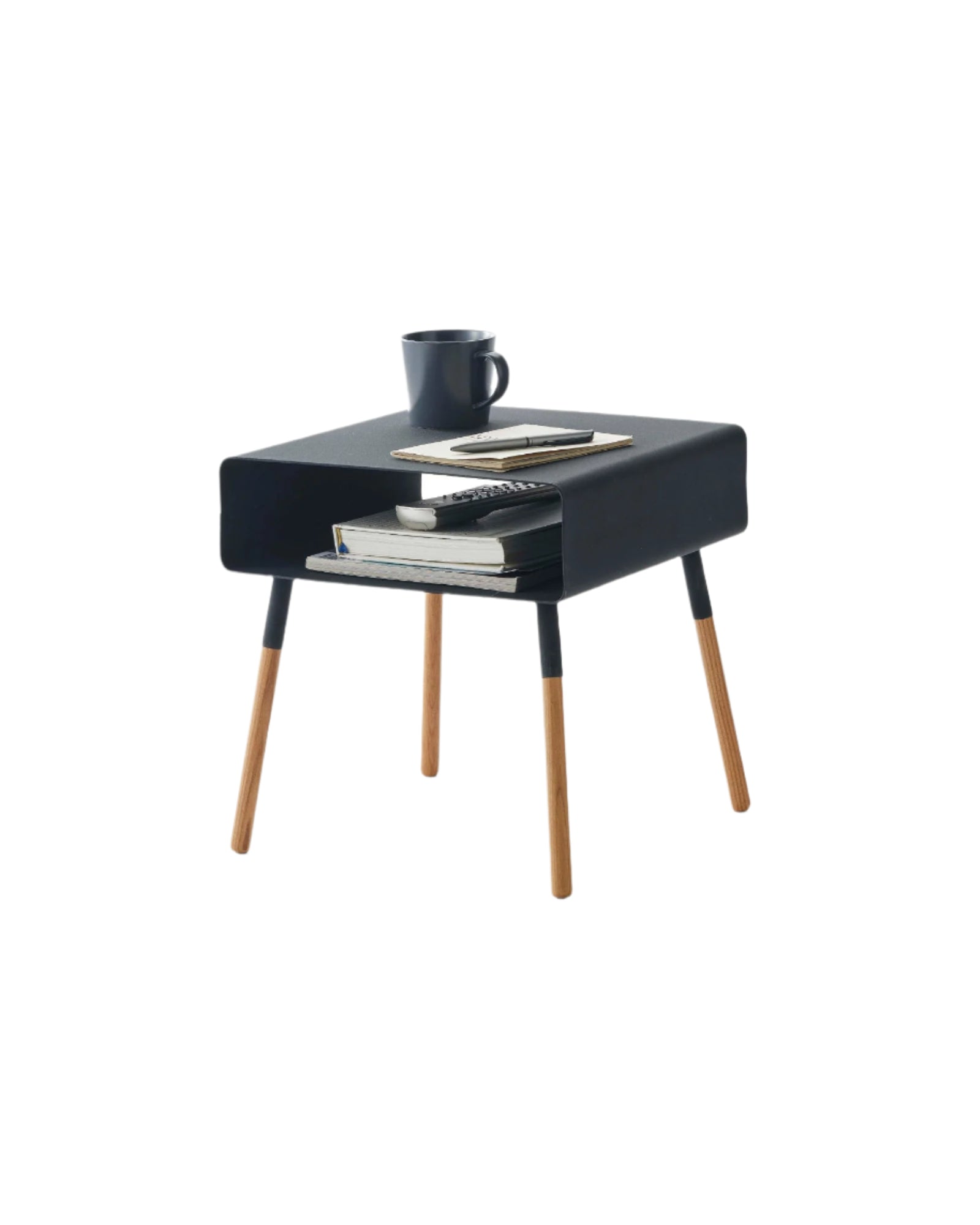 Storage Table - Short (14" H) - Steel + Wood - Paranoid Ranch