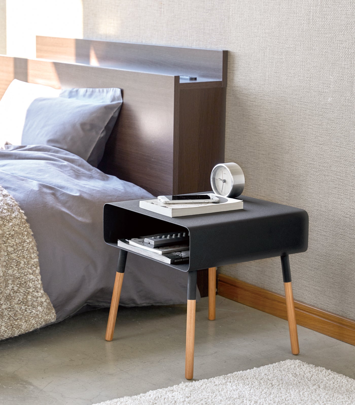 Storage Table - Short (14" H) - Steel + Wood - Paranoid Ranch