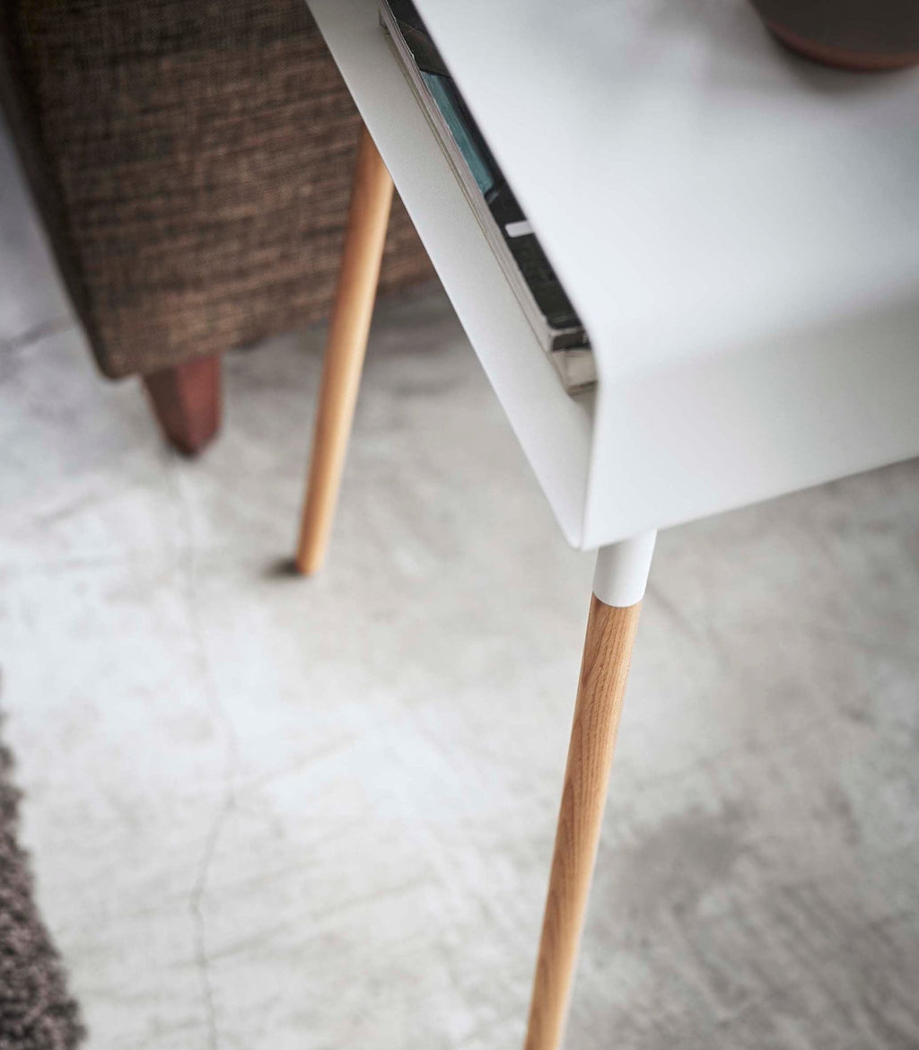 Storage Table - Tall (23" H) - Steel + Wood - Paranoid Ranch