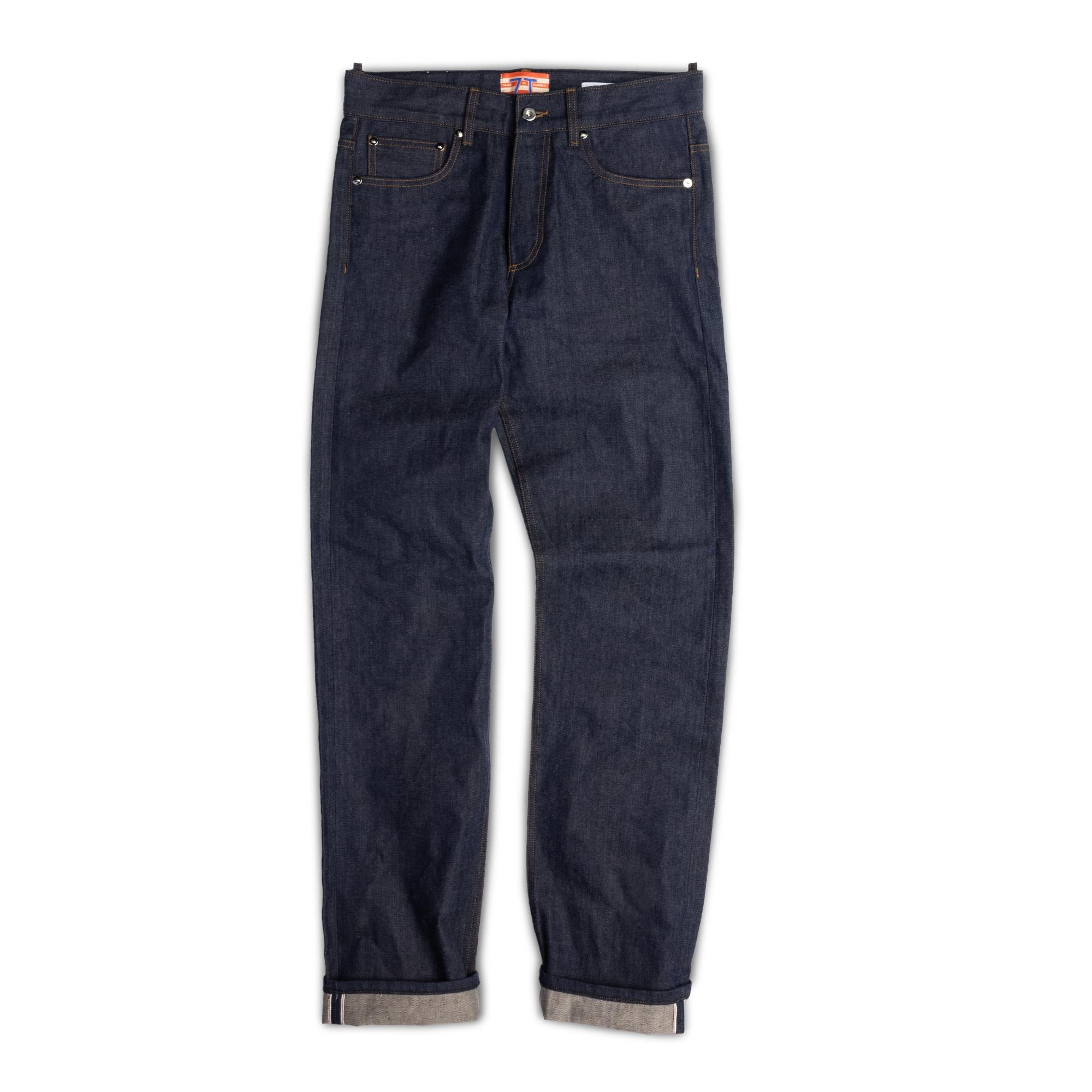 Straight Fit - Raw Selvedge Denim Jeans - Paranoid Ranch