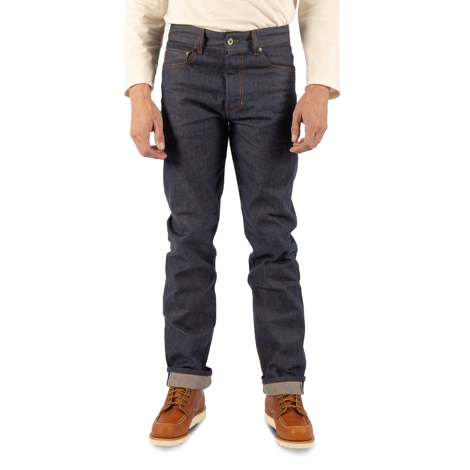 Straight Fit - Raw Selvedge Denim Jeans - Paranoid Ranch