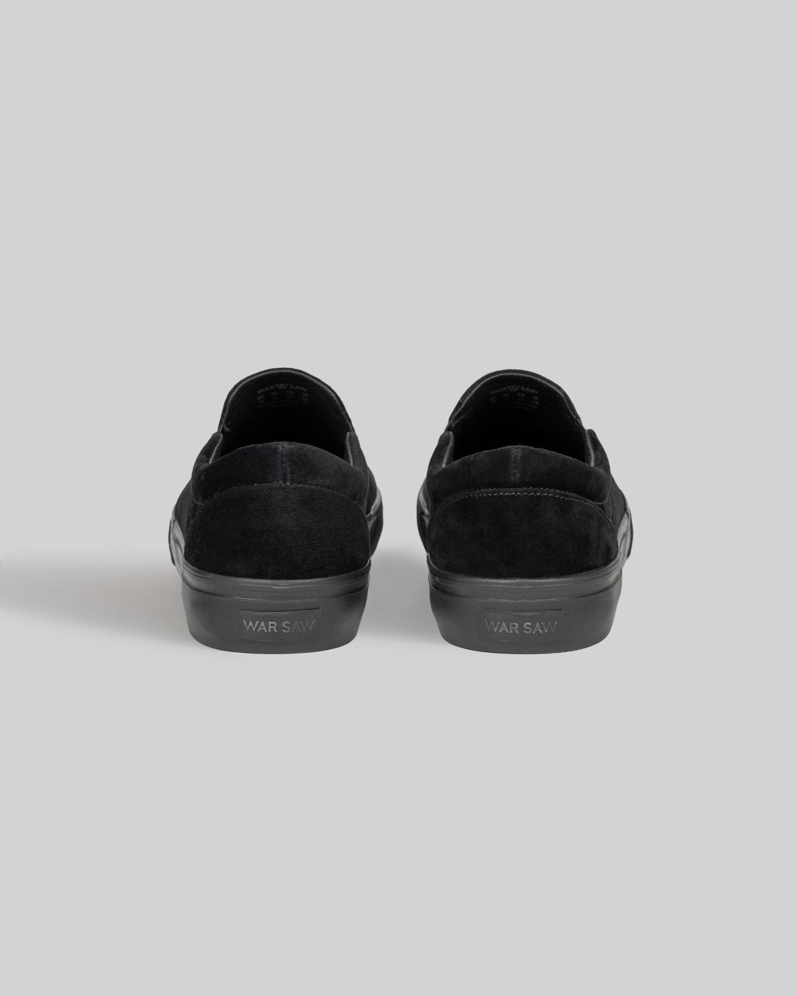 Stranger Slip - On | Black / Black - Paranoid Ranch