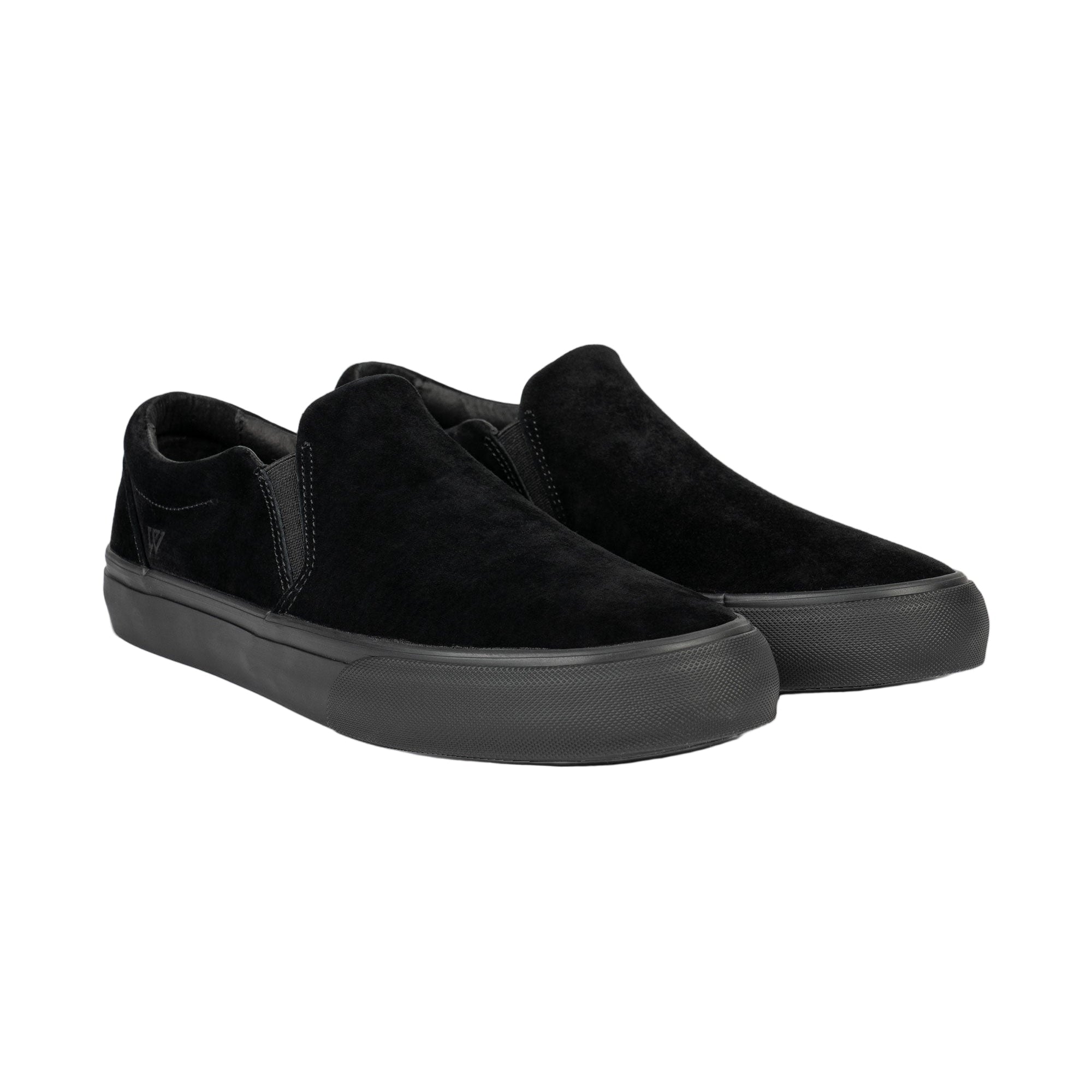 Stranger Slip - On | Black / Black - Paranoid Ranch
