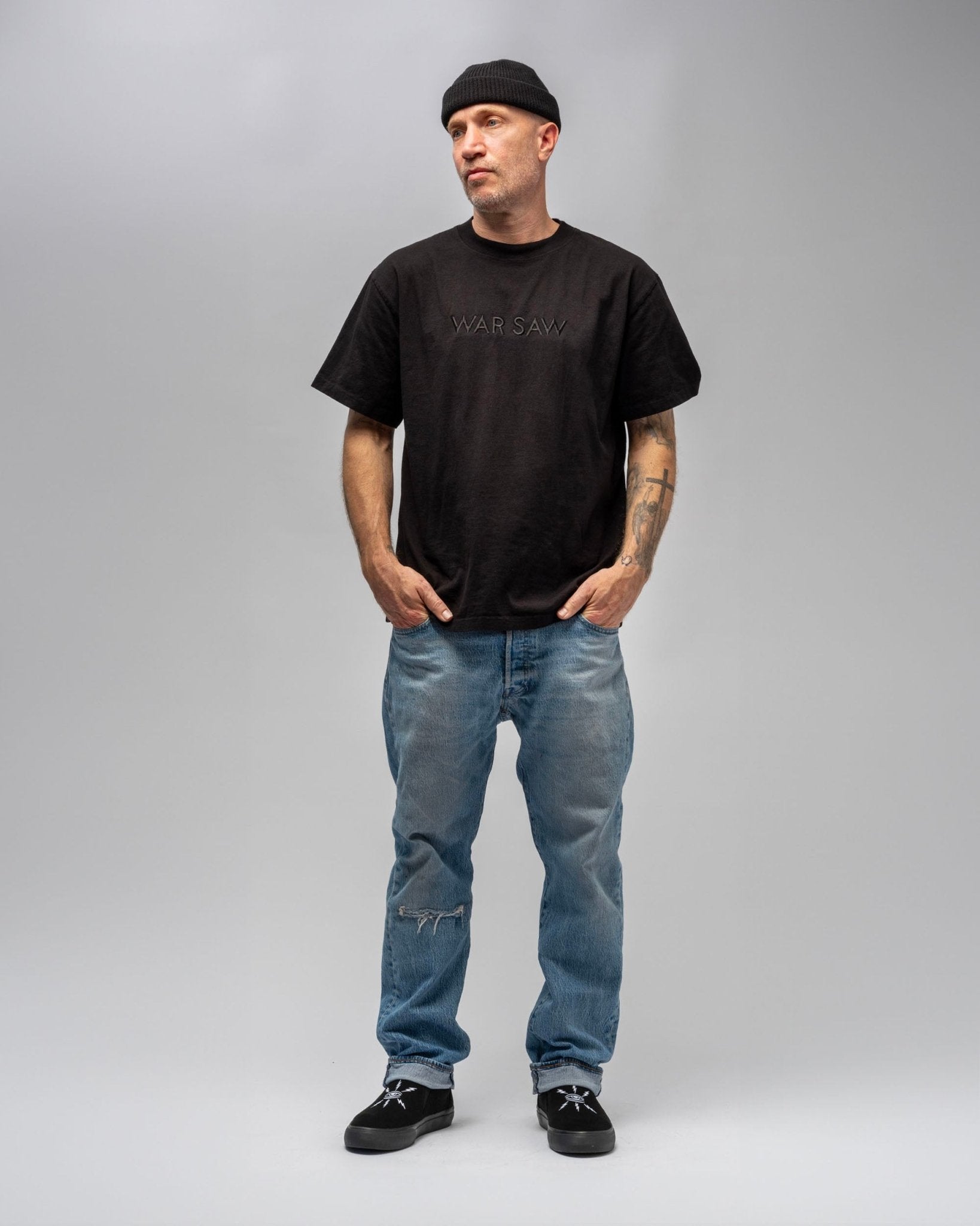 Stranger Slip - On | Black / Black Templeton - Paranoid Ranch