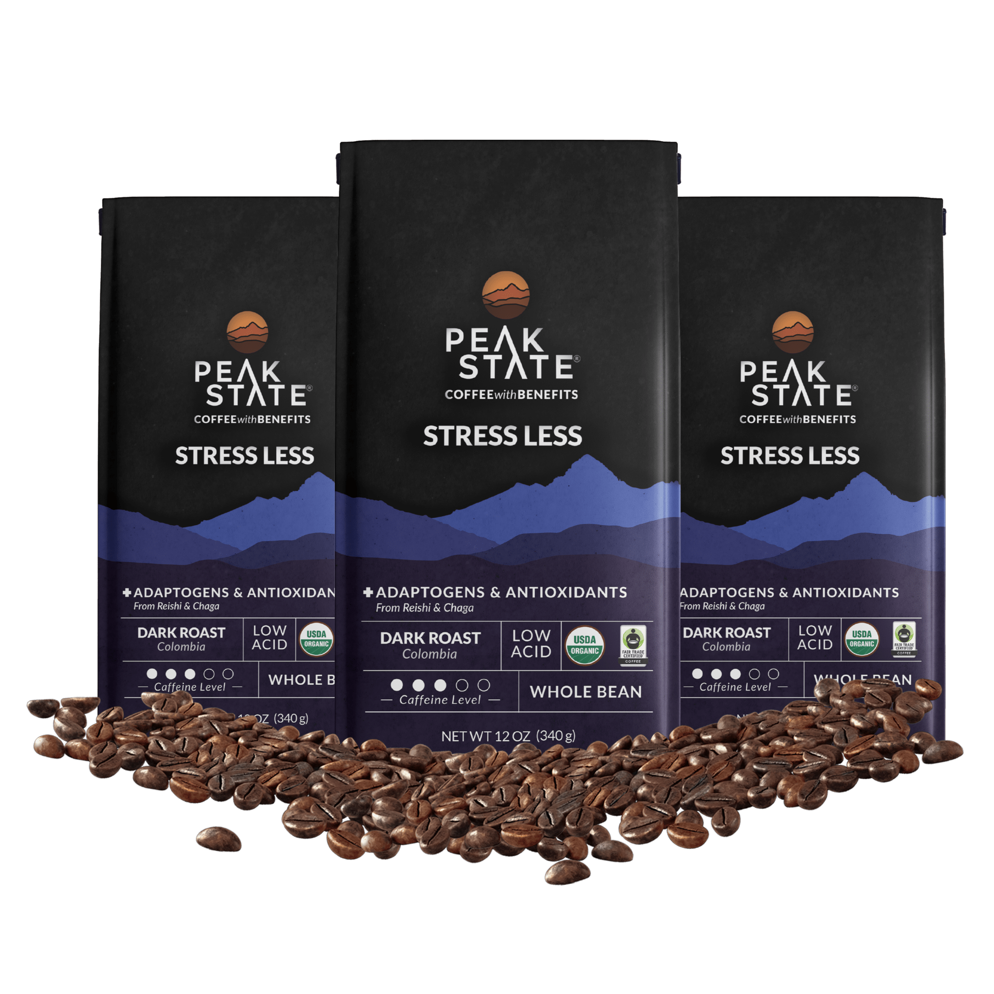 STRESS LESS Dark Roast - Paranoid Ranch