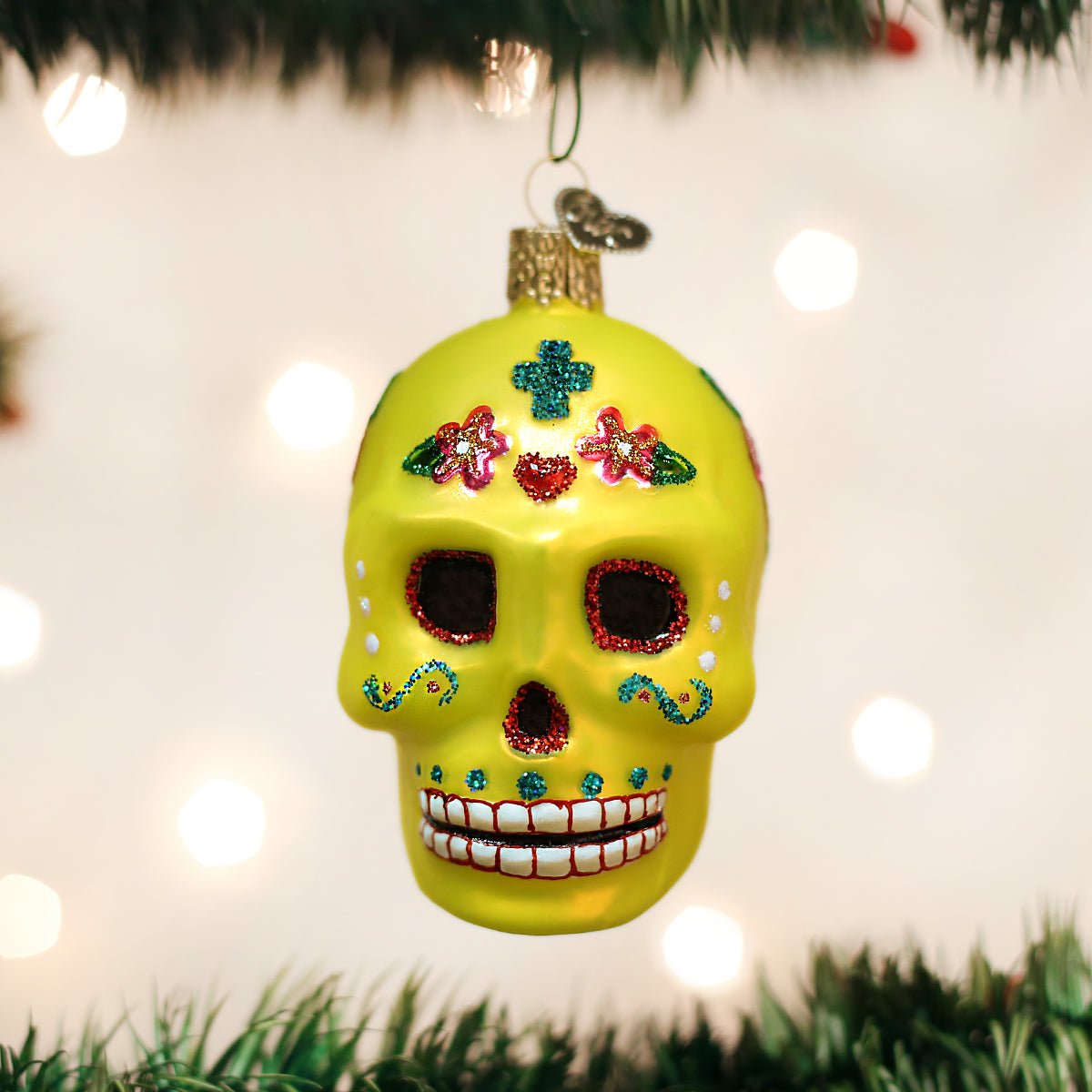 Sugar Skull Ornament - Paranoid Ranch