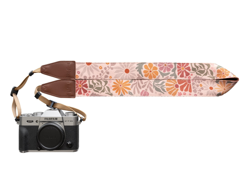 Sunset Floral Camera Strap - Paranoid Ranch