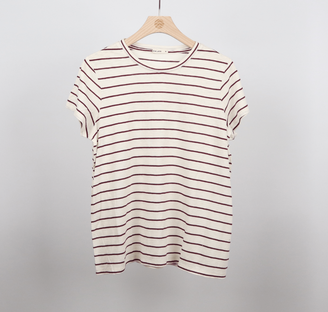 Swing Crew Tee on a hanger - Paranoid Ranch