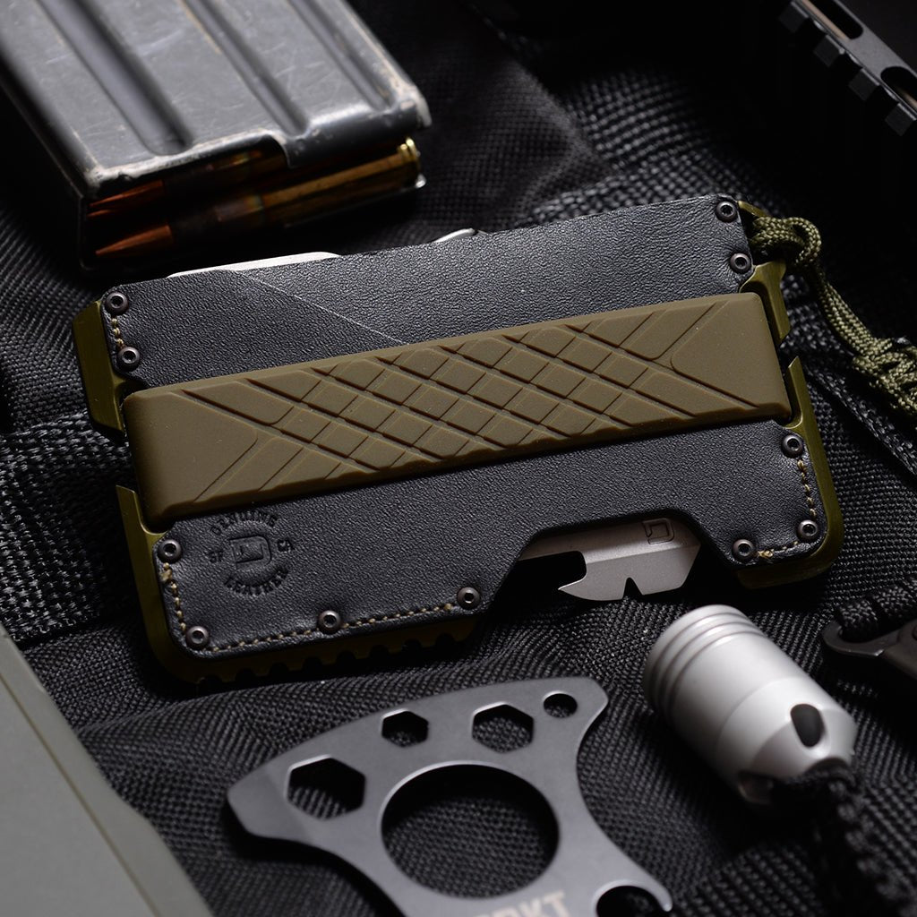 T01 Special Edition Moss Green Tactical™ Wallet - Paranoid Ranch