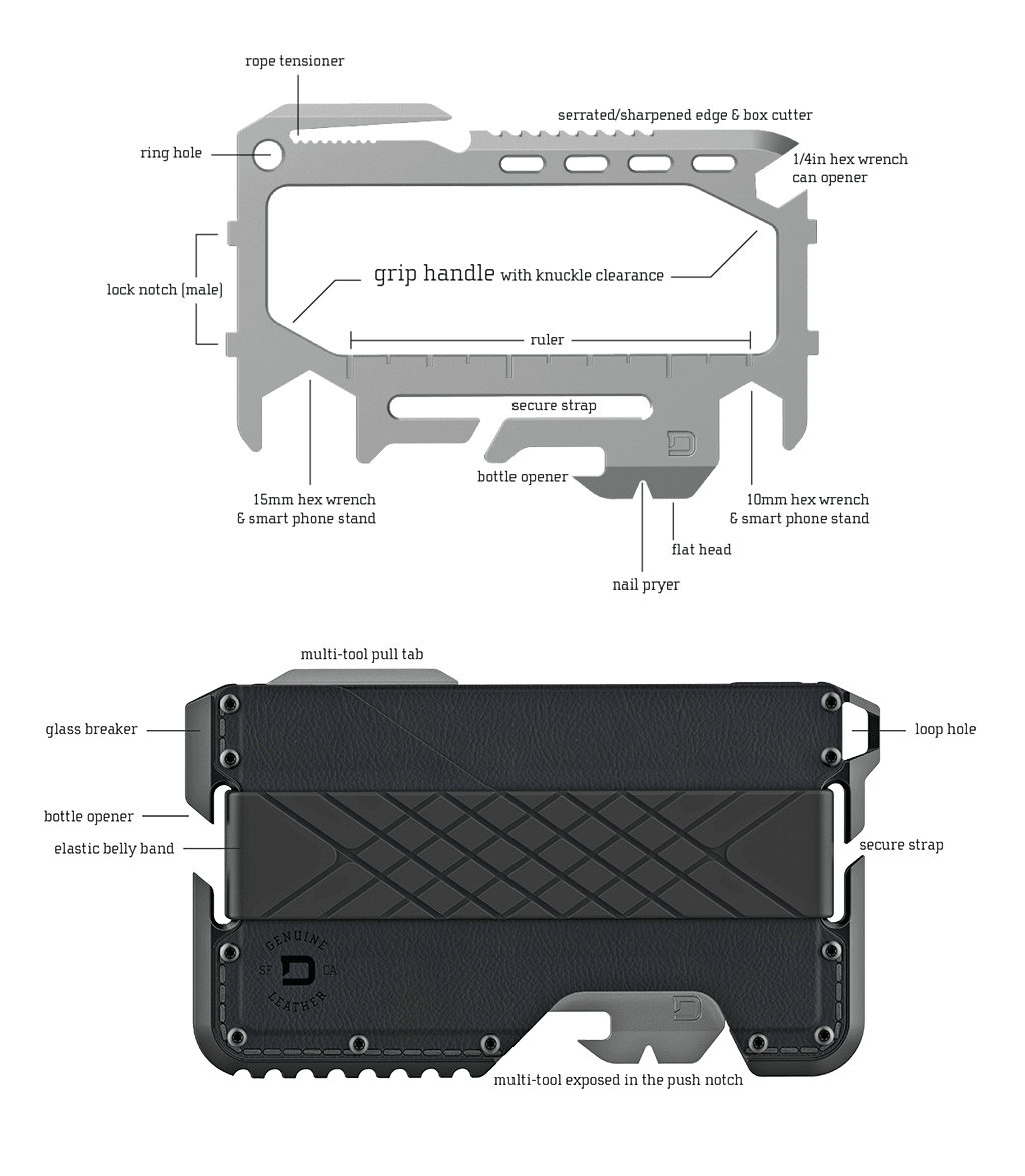 T01t Tactical Wallet Bundle - Paranoid Ranch