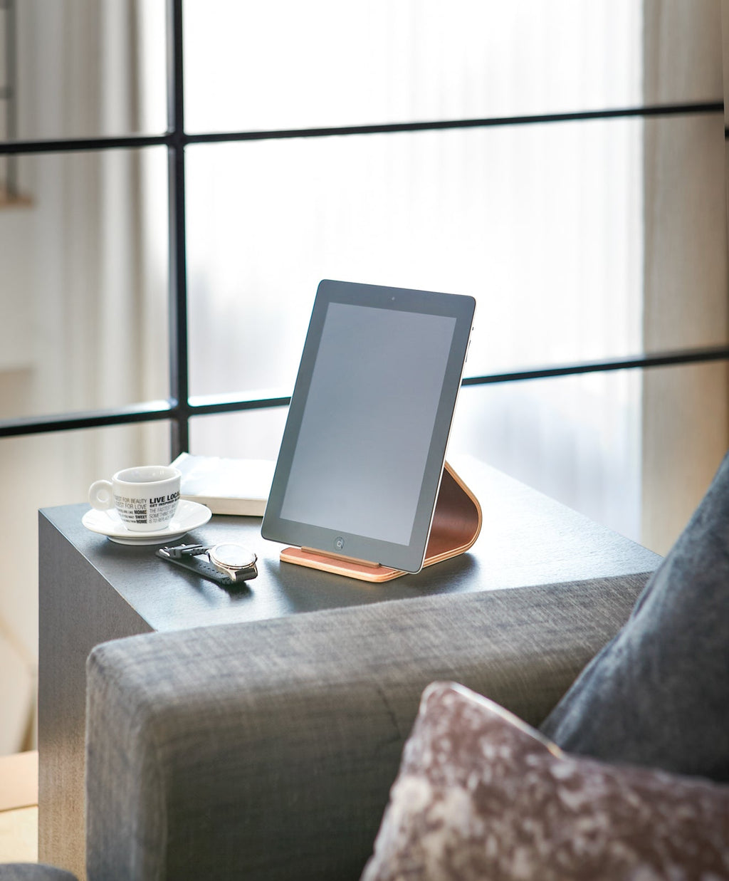 Tablet Stand - Wood - Paranoid Ranch