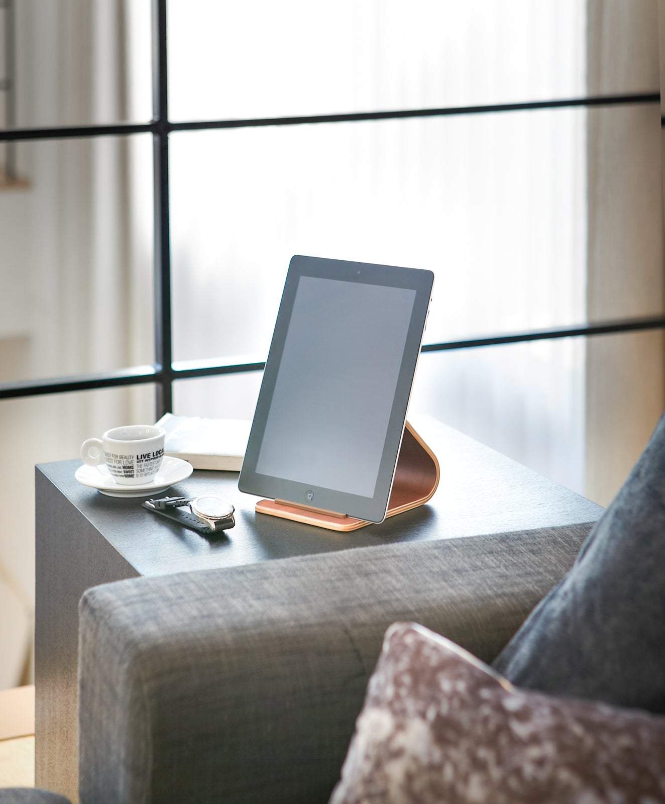 Tablet Stand - Wood - Paranoid Ranch