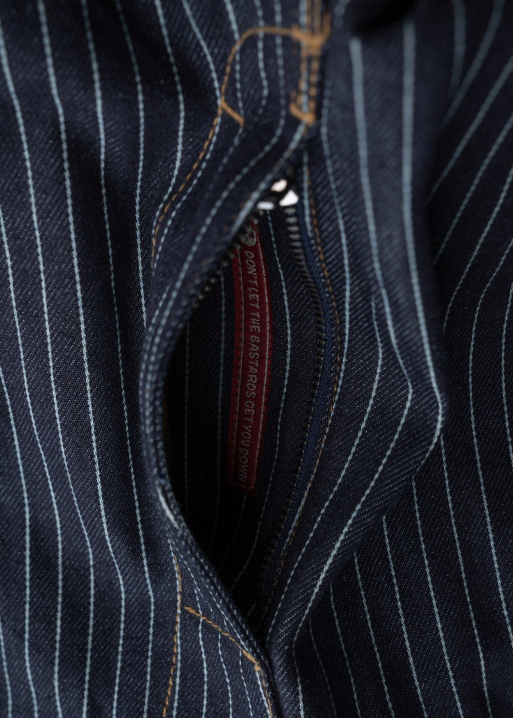 Tatham Striped Denim Overalls - Paranoid Ranch