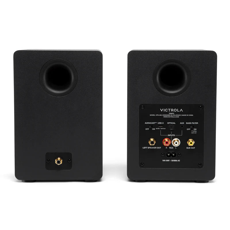 Tempo Bluetooth Bookshelf Speakers - Paranoid Ranch