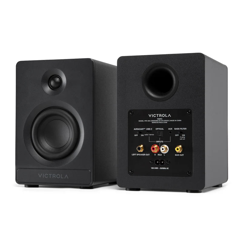 Tempo Bluetooth Bookshelf Speakers - Paranoid Ranch