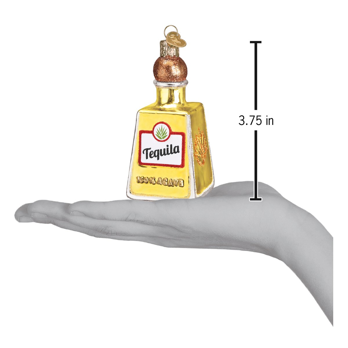 Tequila Bottle Ornament - Paranoid Ranch