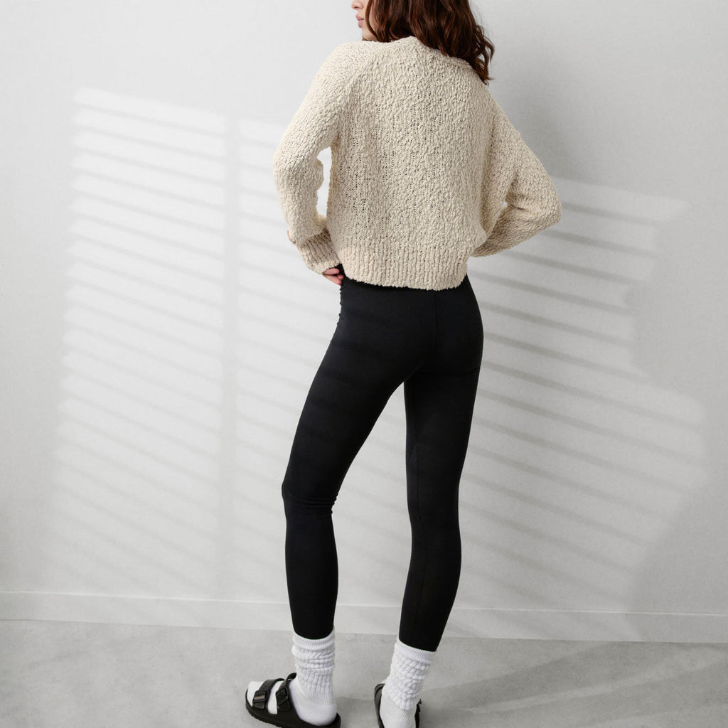 Textured Cotton Snap Front Cardigan - Paranoid Ranch