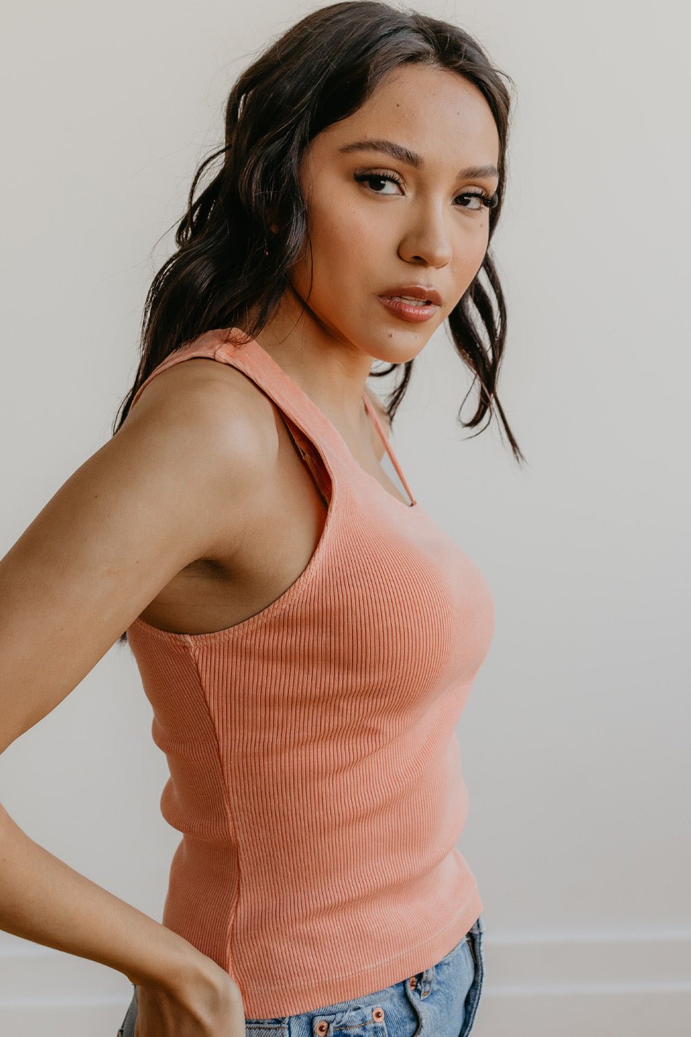 The Hollie Rib Tank - Paranoid Ranch