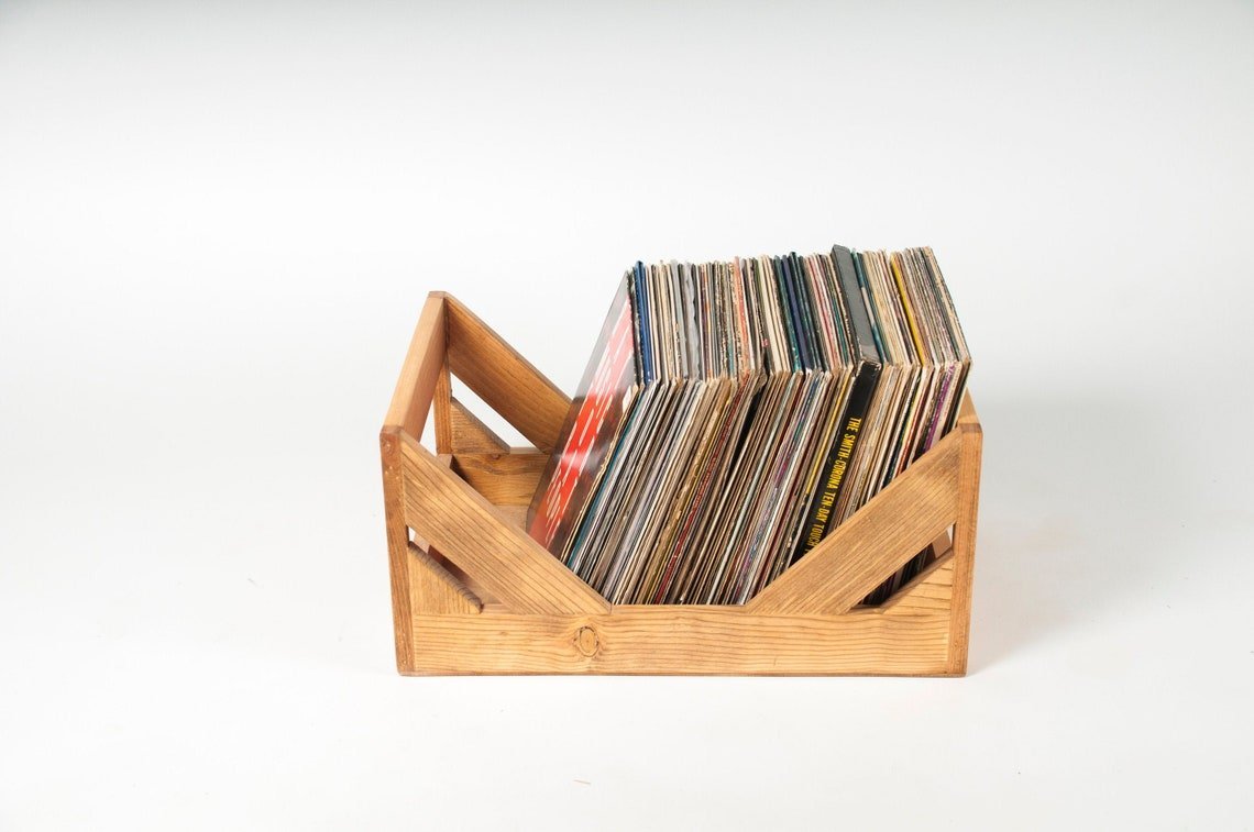 The Milk Crate Alternative: 12" Vinyl Record Storage - Paranoid Ranch
