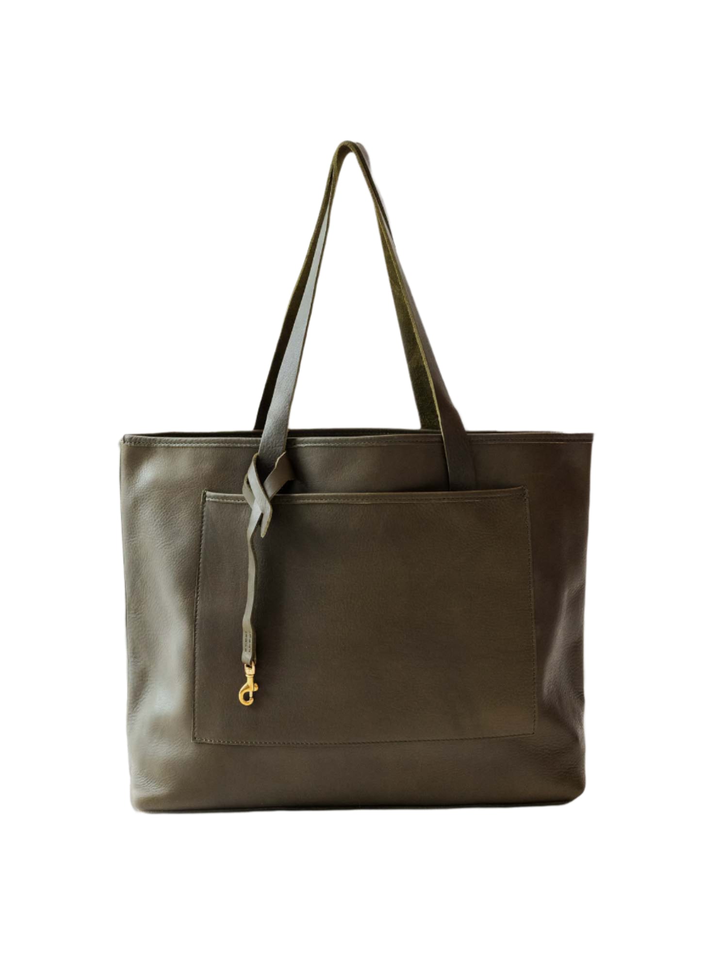 The Oversized Leather Tote - Paranoid Ranch